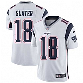 Nike New England Patriots #18 Matt Slater White NFL Vapor Untouchable Limited Jersey,baseball caps,new era cap wholesale,wholesale hats